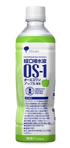 オーエスワン アップル風味 経口補水液【500ml×24本】